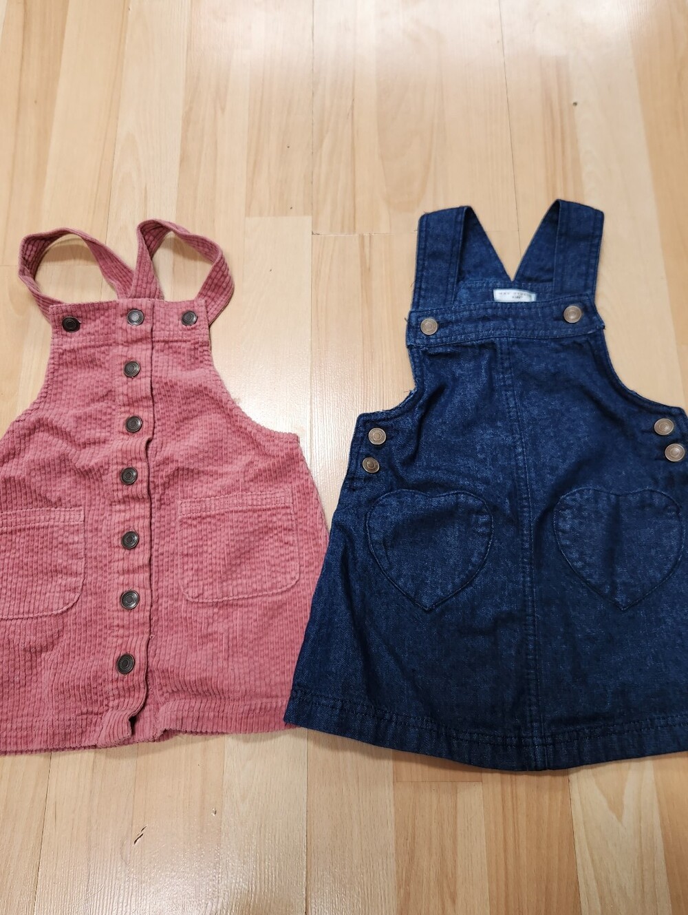 Max Studio Set Of 2 Overall Dresses 2T